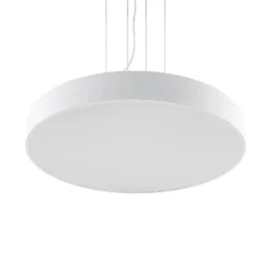 Arcchio LED-Hängelampe Noabelle, Ø 80 cm, weiß, Metall