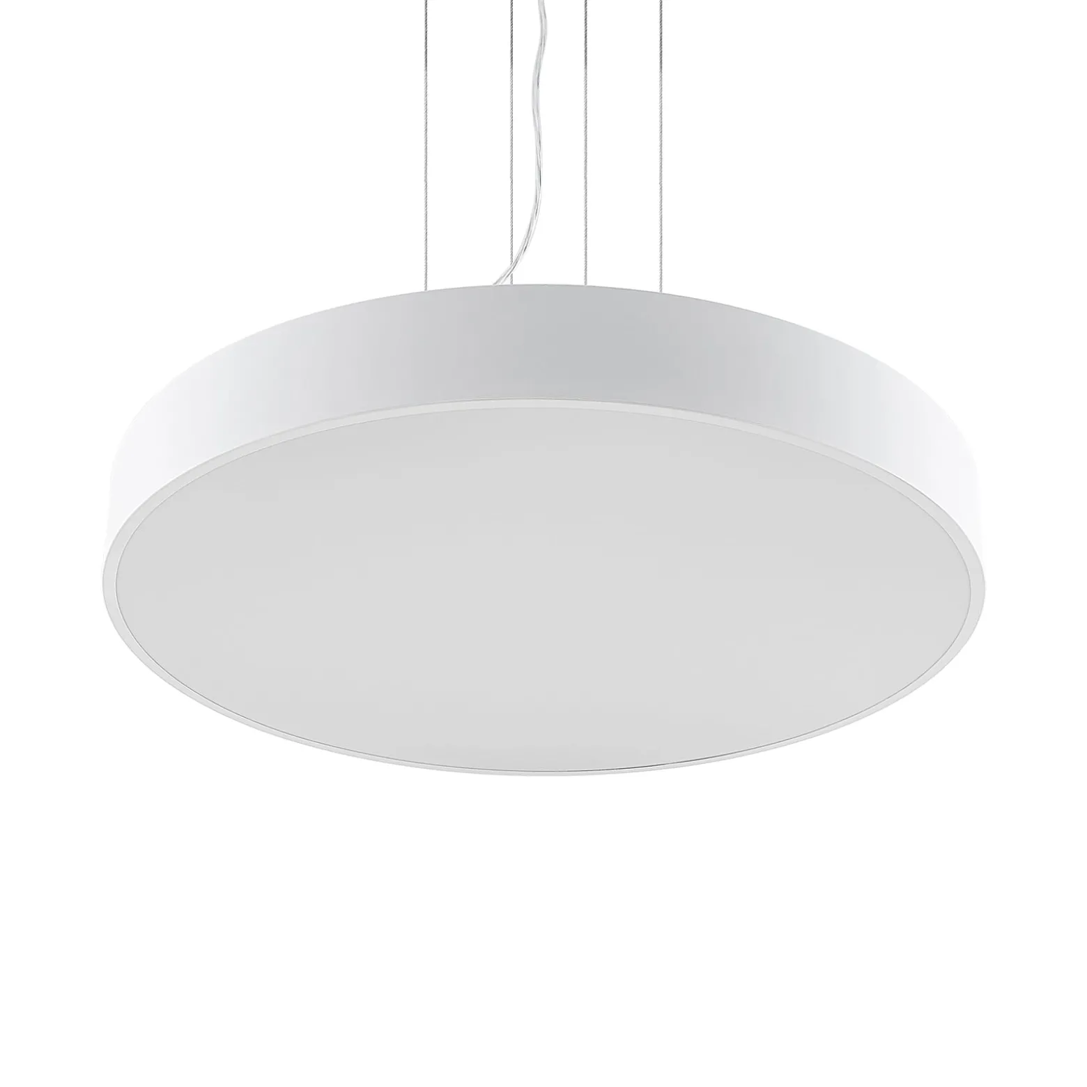 Arcchio LED-Hängelampe Noabelle, Ø 80 cm, weiß, Metall