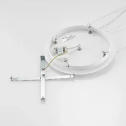 Arcchio LED-Hängelampe Noabelle, Ø 80 cm, weiß, Metall