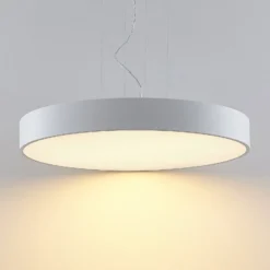 Arcchio LED-Hängelampe Noabelle, Ø 80 cm, weiß, Metall