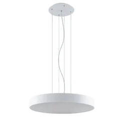 Arcchio LED-Hängelampe Noabelle, Ø 80 cm, weiß, Metall