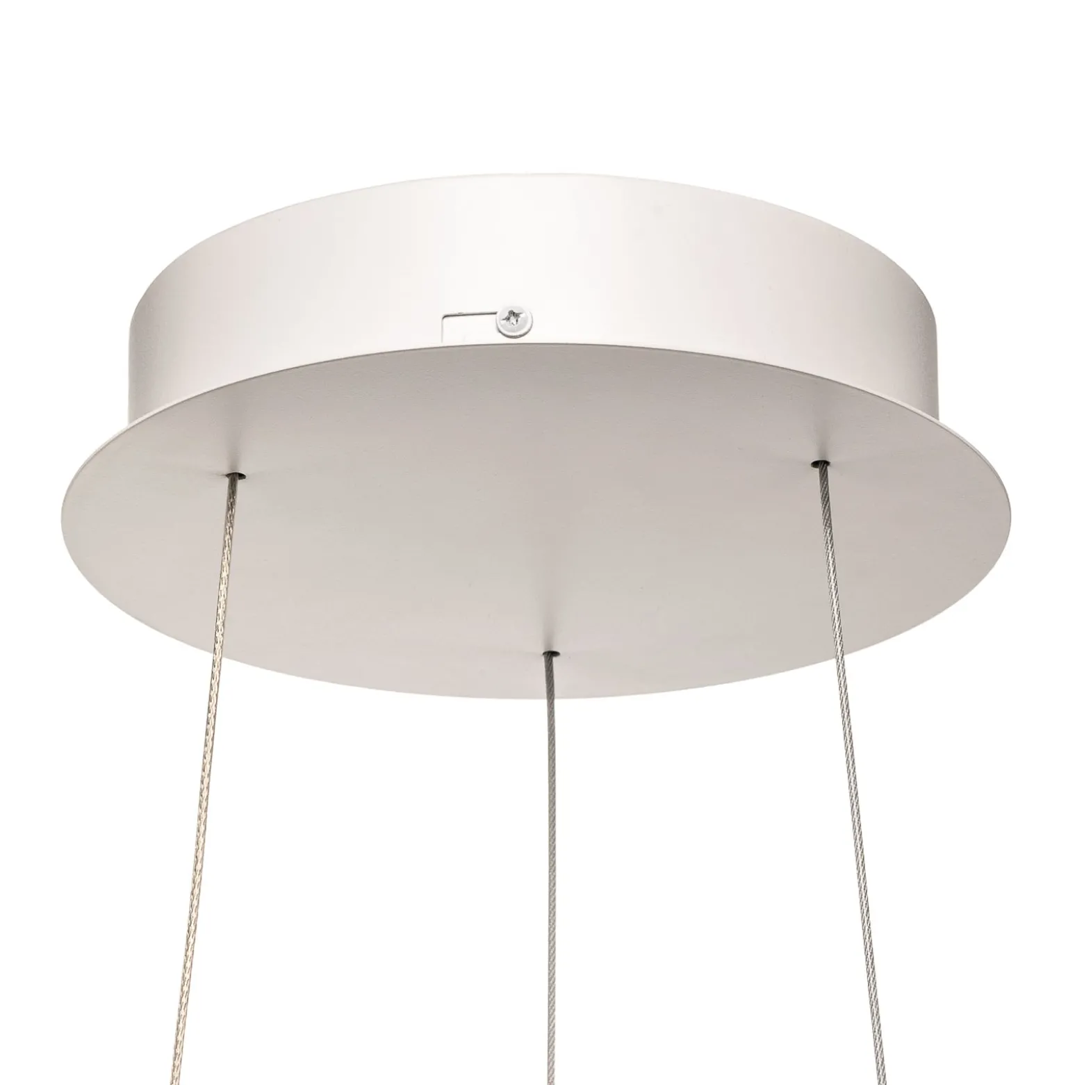 Arcchio LED-Hängeleuchte Albiona, weiß, 1 Ring, Ø 40 cm