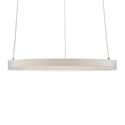 Arcchio LED-Hängeleuchte Albiona, weiß, 1 Ring, Ø 40 cm