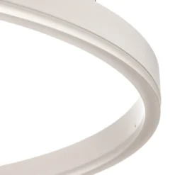 Arcchio LED-Hängeleuchte Albiona, weiß, 1 Ring, Ø 60 cm
