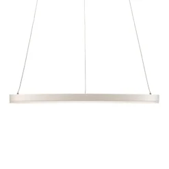Arcchio LED-Hängeleuchte Albiona, weiß, 1 Ring, Ø 60 cm