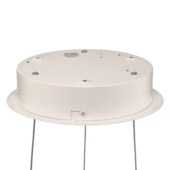 Arcchio LED-Hängeleuchte Albiona, weiß, 1 Ring, Ø 60 cm