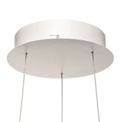 Arcchio LED-Hängeleuchte Albiona, weiß, 1 Ring, Ø 80 cm