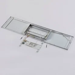 Arcchio LED-Panel Arthur, 120 x 30 cm, silber, 4000 K