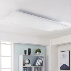 Arcchio LED-Panel Arya, dimmbar, 119 cm x 59 cm, Metall
