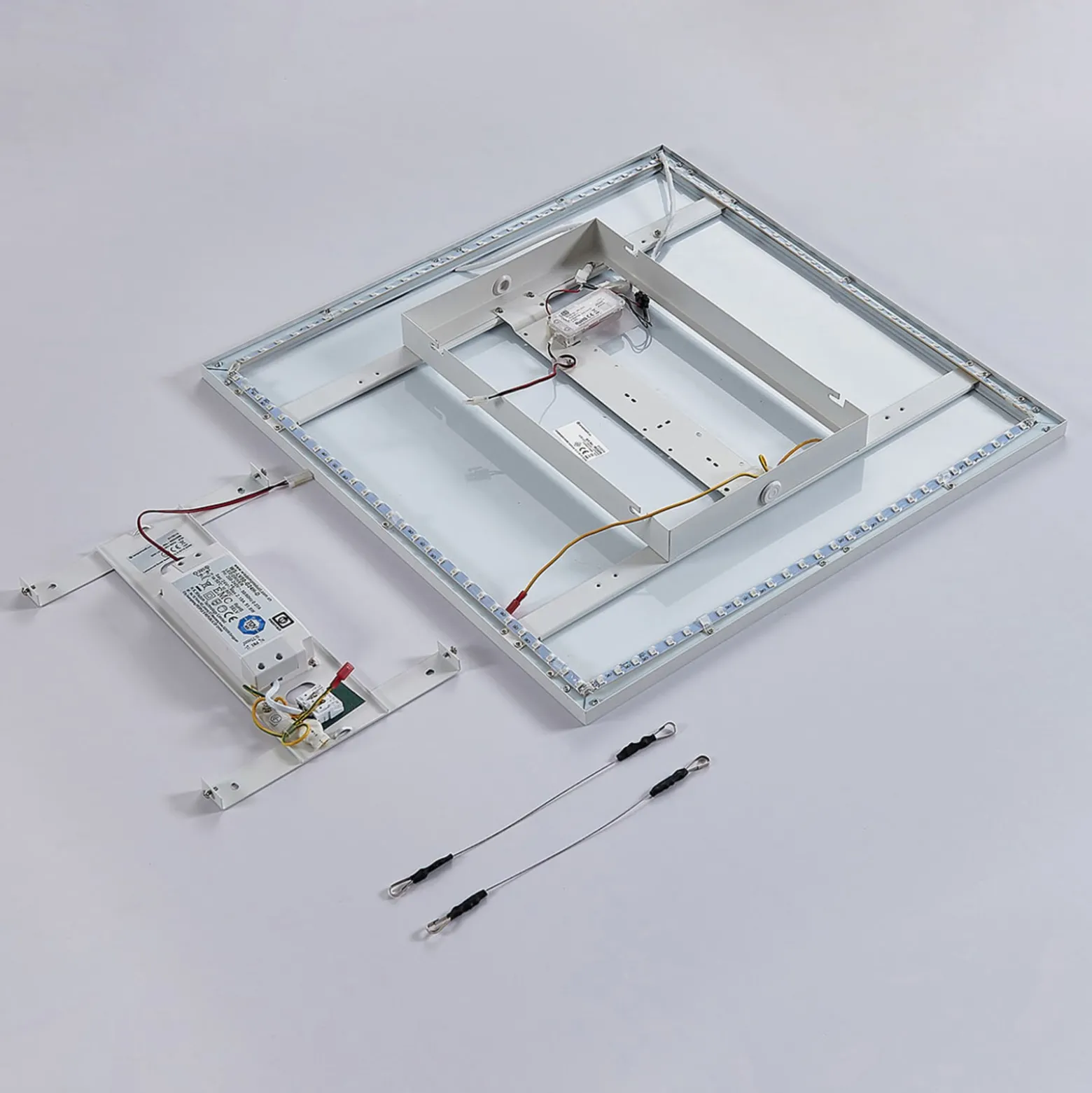 Arcchio LED-Panel Brenda, 60 cx 60 cm, CCT, Fernbedienung