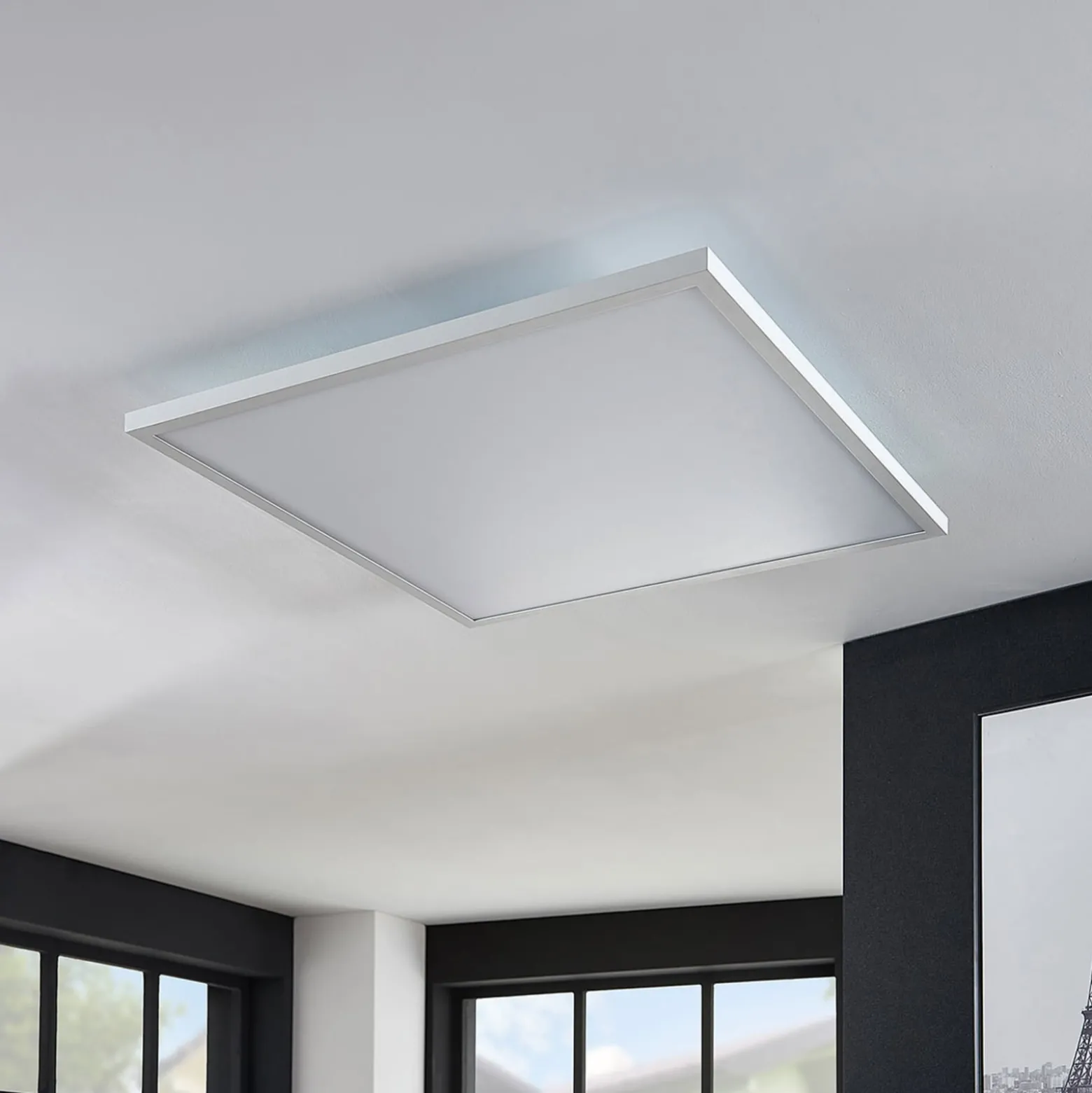 Arcchio LED-Panel Brenda, 60 cx 60 cm, CCT, Fernbedienung