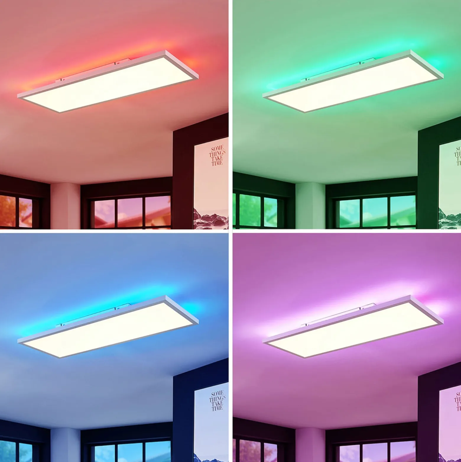 Arcchio LED-Panel Brenda, 80 x 30 cm, CCT, Fernbedienung