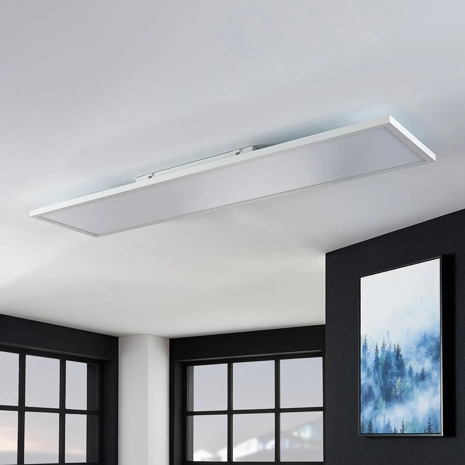 Arcchio LED-Panel Brenda, 120 x 30 cm, CCT, Fernbedienung
