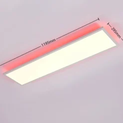Arcchio LED-Panel Brenda, 120 x 30 cm, CCT, Fernbedienung