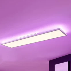 Arcchio LED-Panel Brenda, 120 x 30 cm, CCT, Fernbedienung