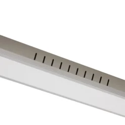 Arcchio LED-Panel Lyndra, 120 cm, silber, Alu, dimmbar, CCT