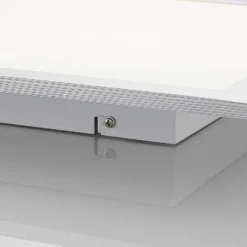 Arcchio LED-Panel Lyndra, 40 cm, silber, Alu, dimmbar, CCT