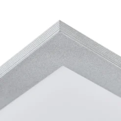 Arcchio LED-Panel Lyndra, 40 cm, silber, Alu, dimmbar, CCT