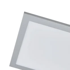 Arcchio LED-Panel Lyndra, 80 cm, silber, Alu, dimmbar, CCT