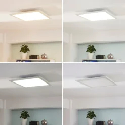 Arcchio LED-Panel Lysander, weiß, 40 x 40 cm, CCT, dimmbar