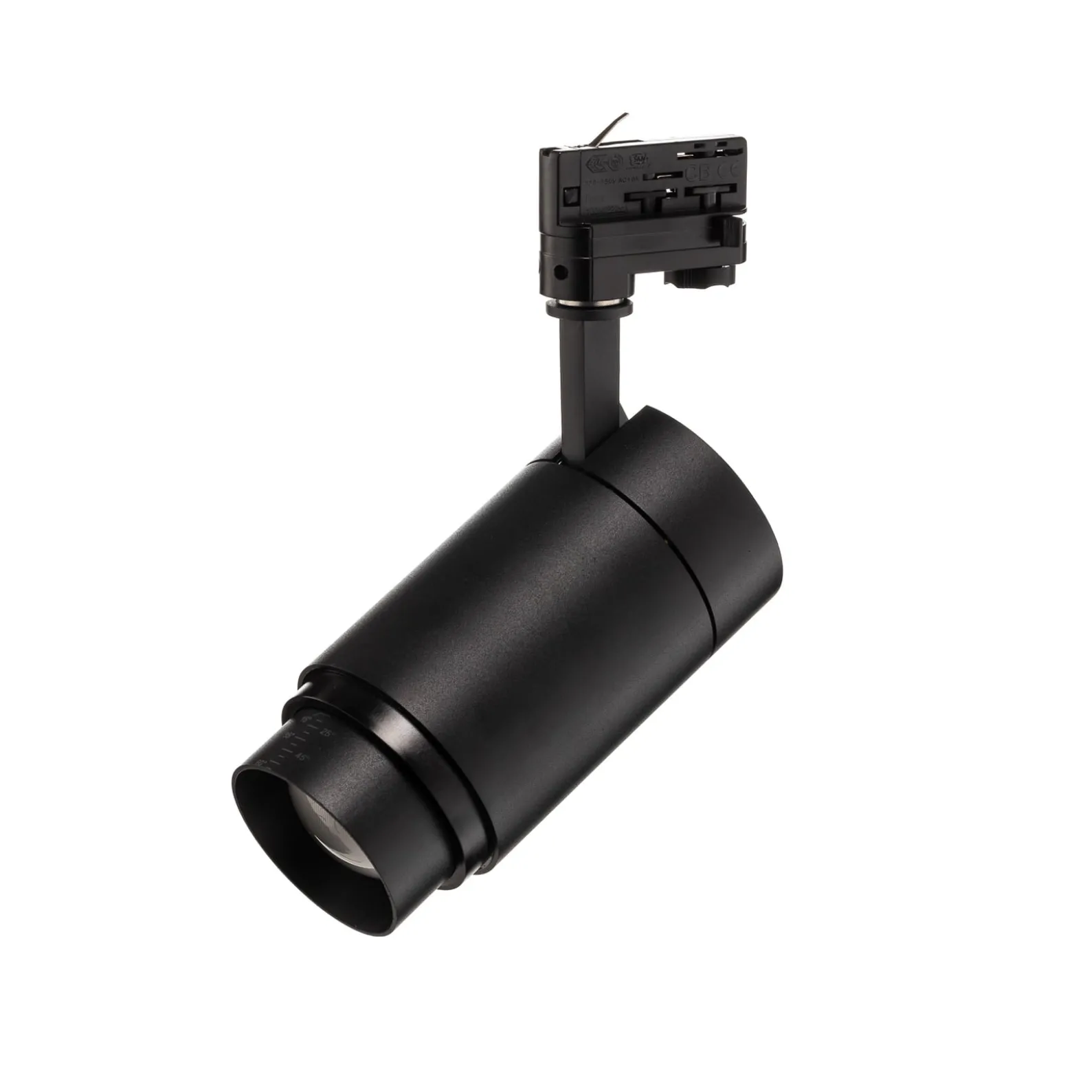 Arcchio LED-Schienenstrahler Nanna, 3000K, schwarz, DALI