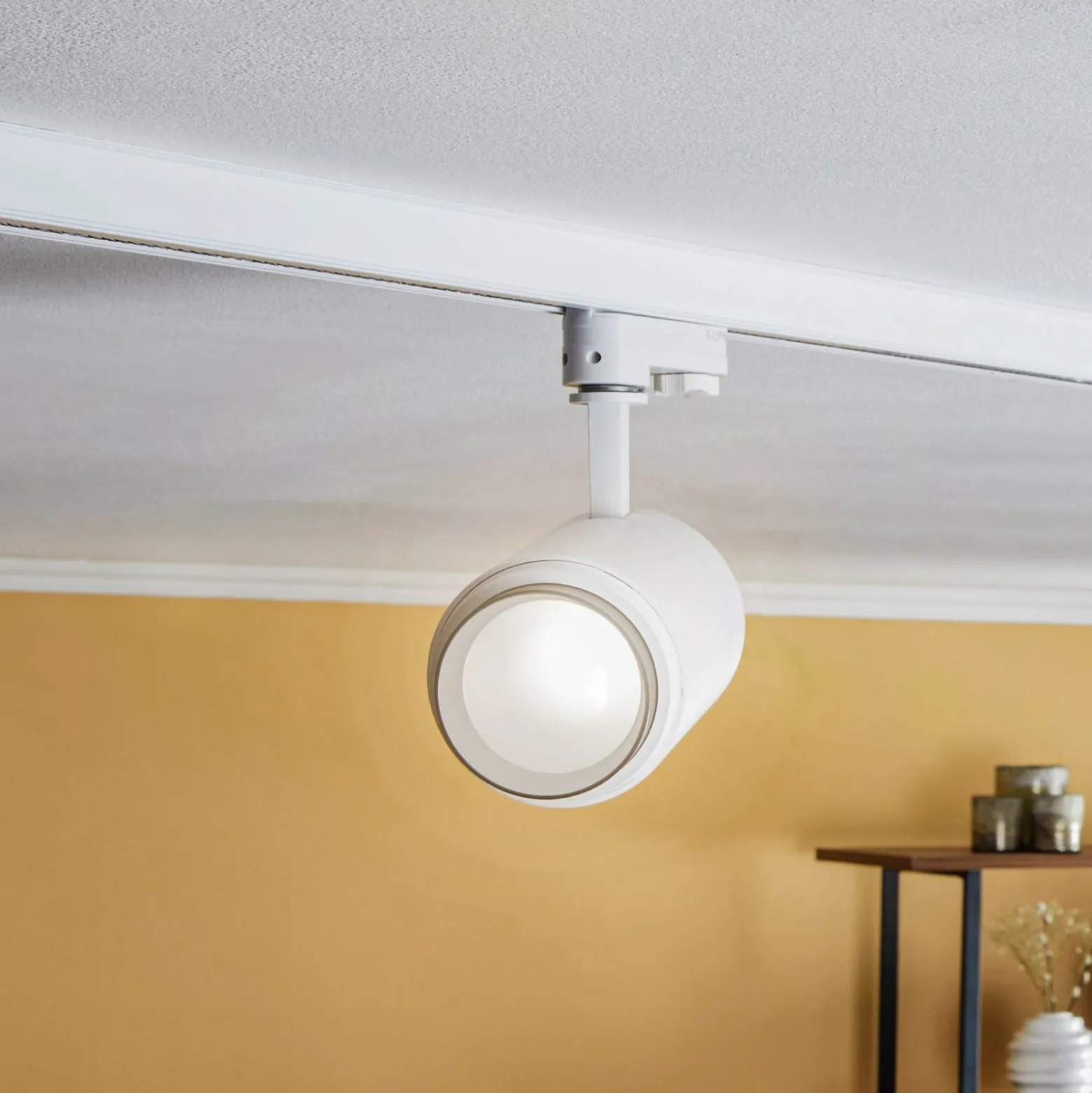 Arcchio LED-Schienenstrahler Nanna, 3000K, weiß, DALI
