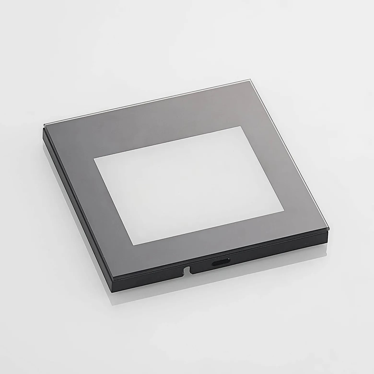 Arcchio LED-Wandeinbaulampe Zamo, schwarz, 11 cm, IP65