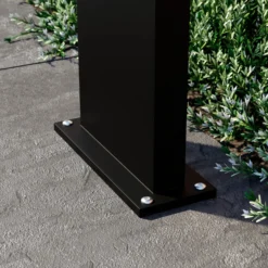 Arcchio LED-Wegelampe Advik, 60 cm, anthrazit, Sensor, IP54