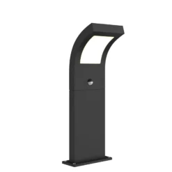 Arcchio LED-Wegelampe Advik, 60 cm, anthrazit, Sensor, IP54