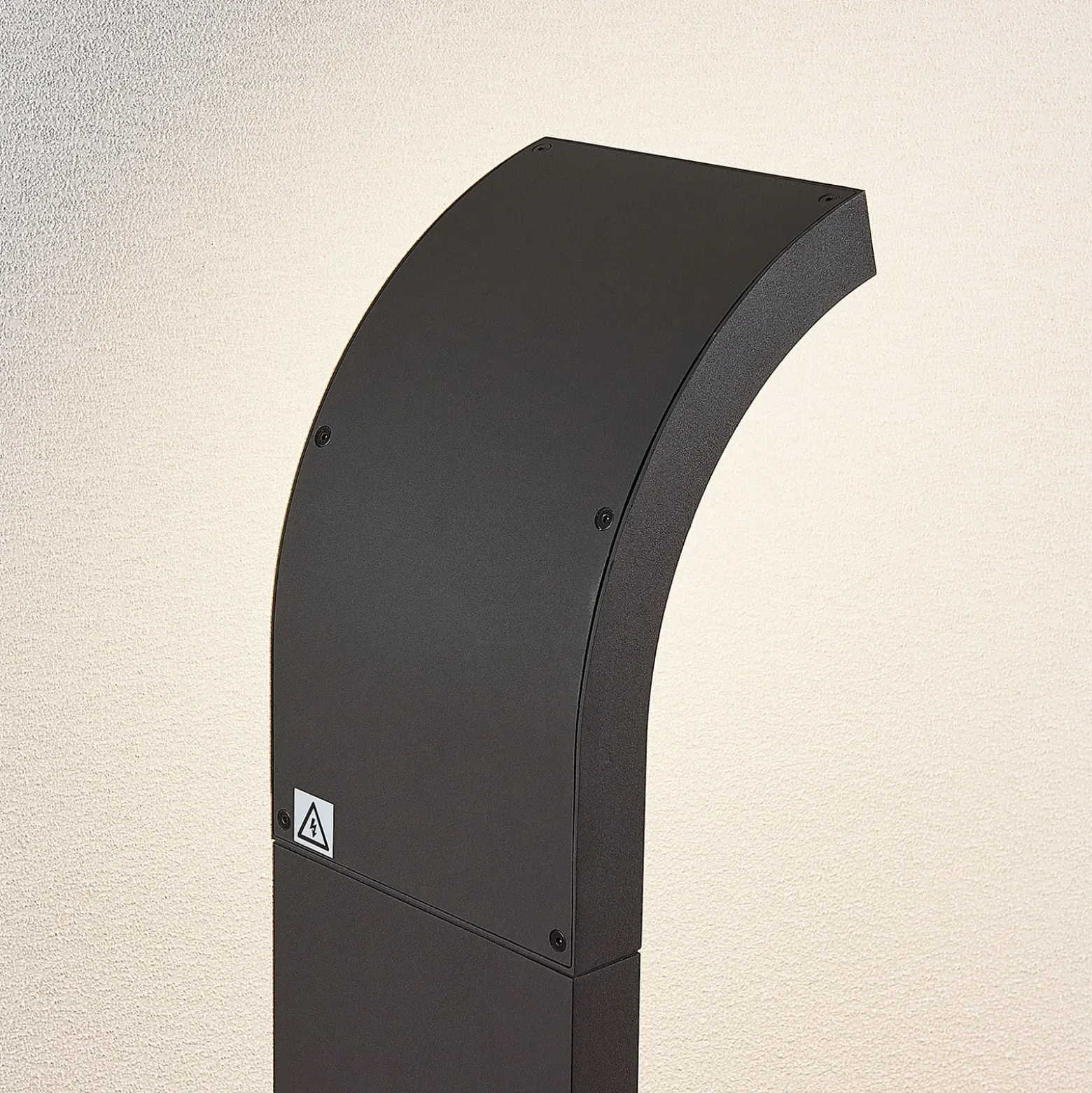 Arcchio LED-Wegelampe Advik, 100 cm, anthrazit, Sensor, IP54