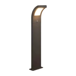 Arcchio LED-Wegelampe Advik, 100 cm, anthrazit, Sensor, IP54
