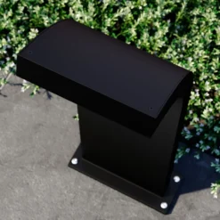 Arcchio LED-Wegelampe Advik, IP65, 60 cm, anthrazit, Metall