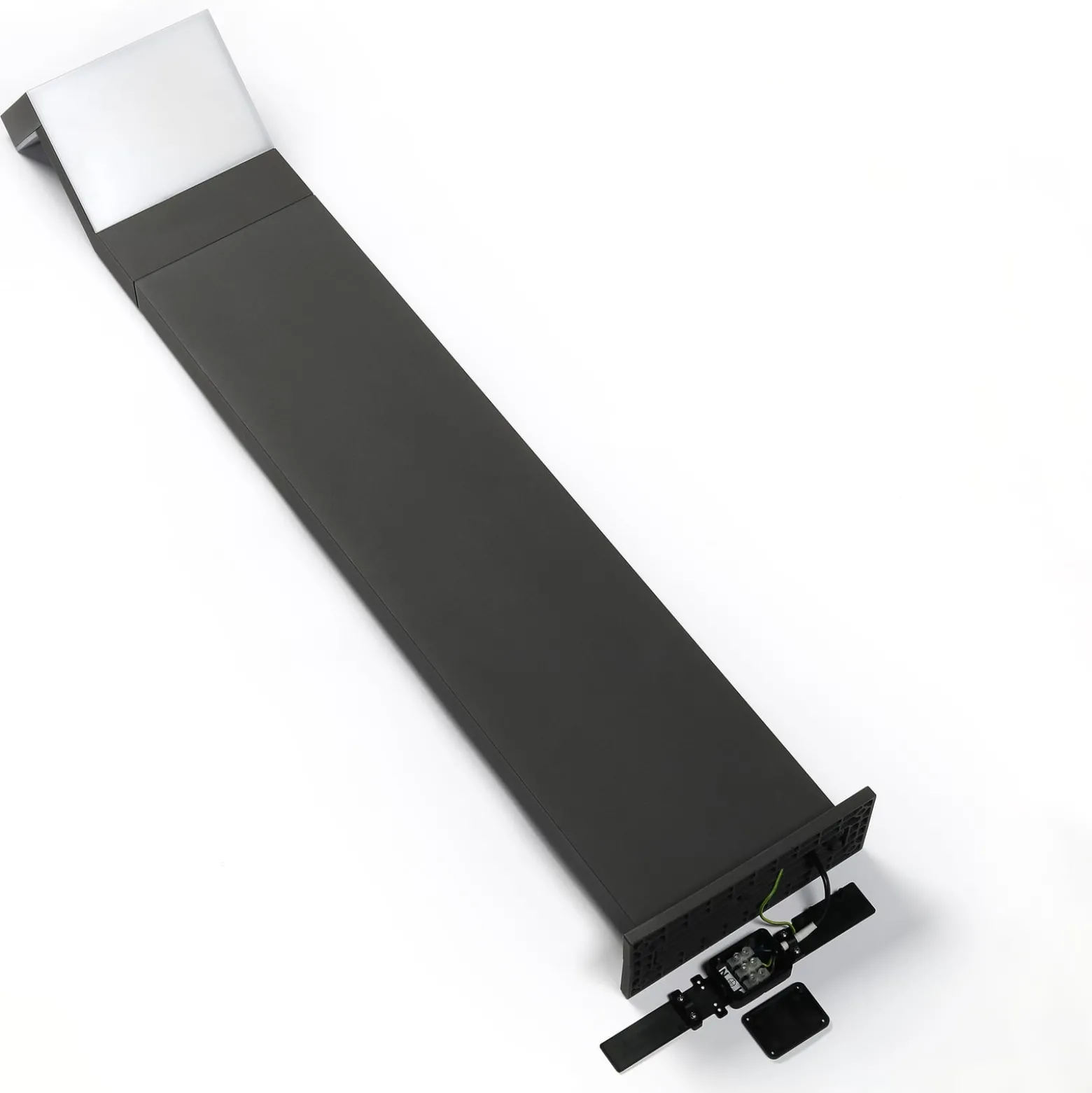 Arcchio LED-Wegeleuchte Havin, anthrazit, Metall, 100cm