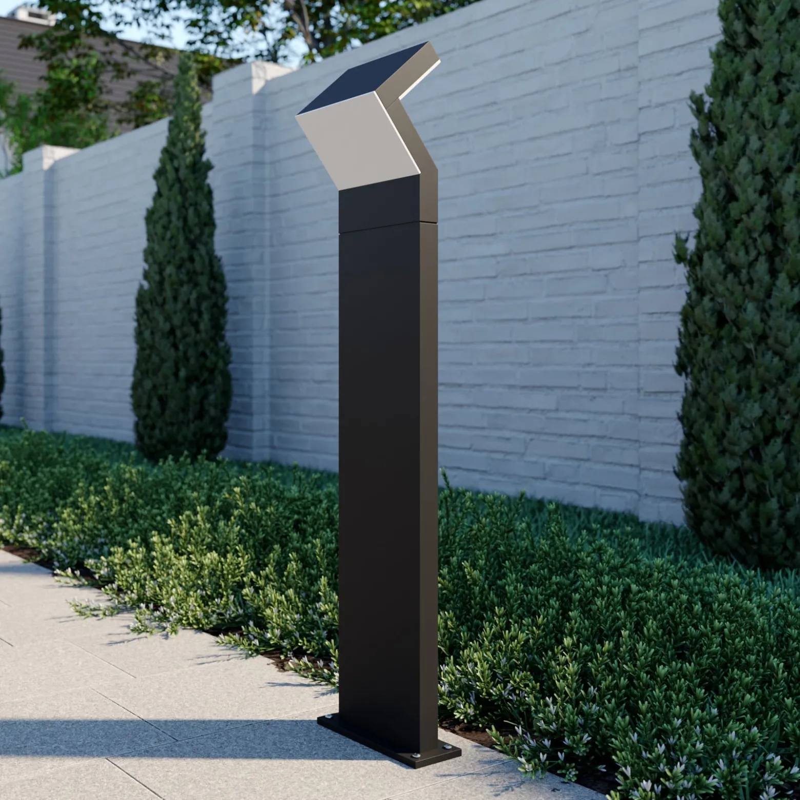Arcchio LED-Wegeleuchte Havin, anthrazit, Metall, 100cm