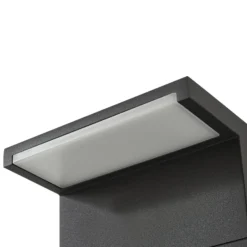 Arcchio LED-Wegeleuchte Iberion, 90 cm, anthrazit, Metall