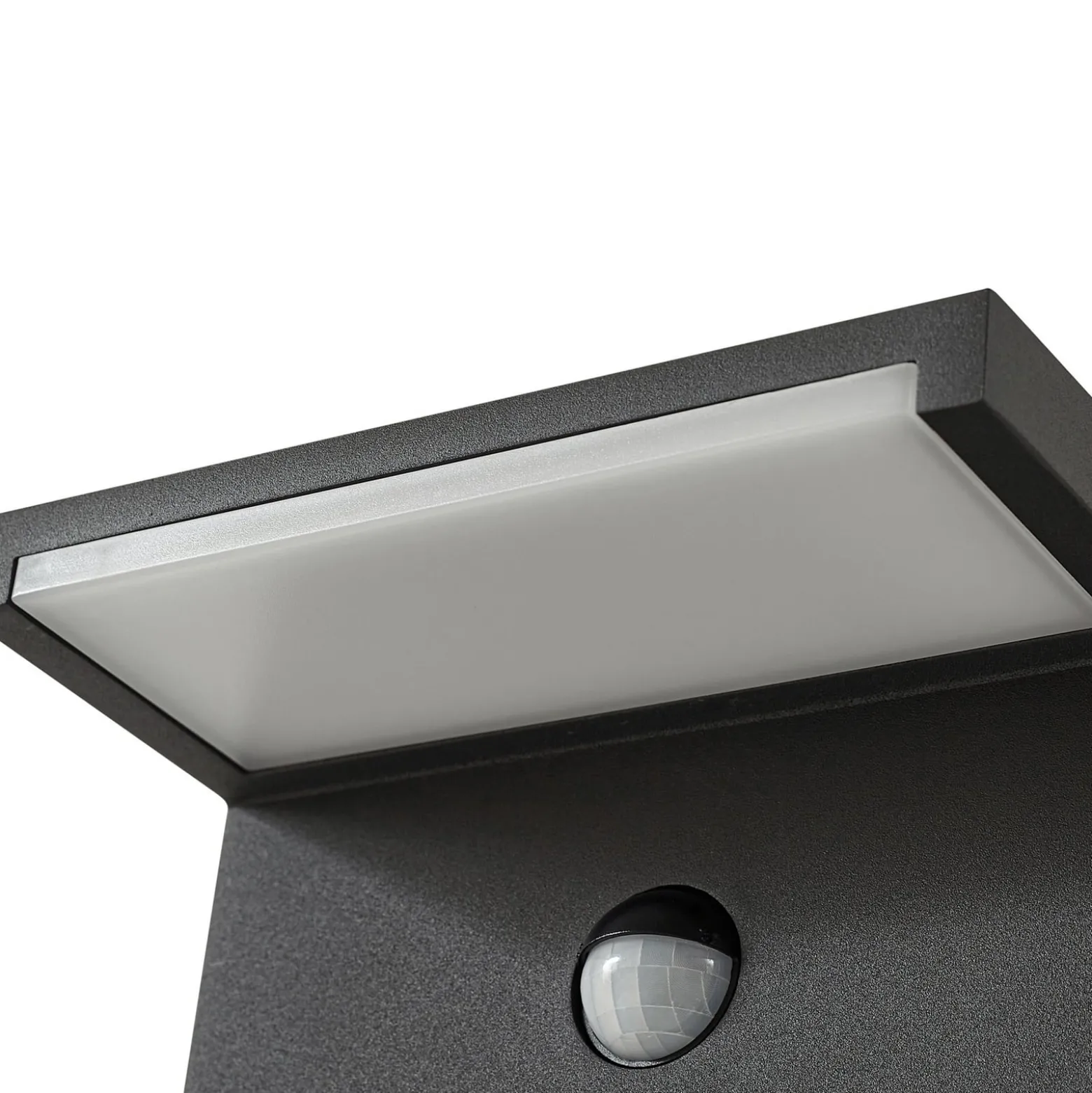 Arcchio LED-Wegeleuchte Iberion, 90 cm, anthrazit, Sensor