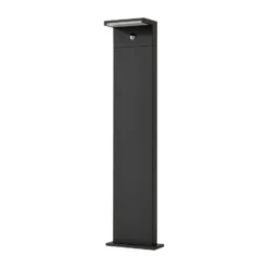 Arcchio LED-Wegeleuchte Iberion, 90 cm, anthrazit, Sensor