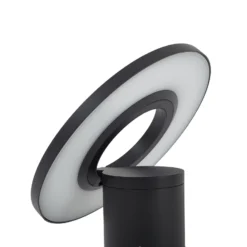 Arcchio LED-Wegeleuchte Tovio, Höhe 81 cm, Sensor, anthrazit