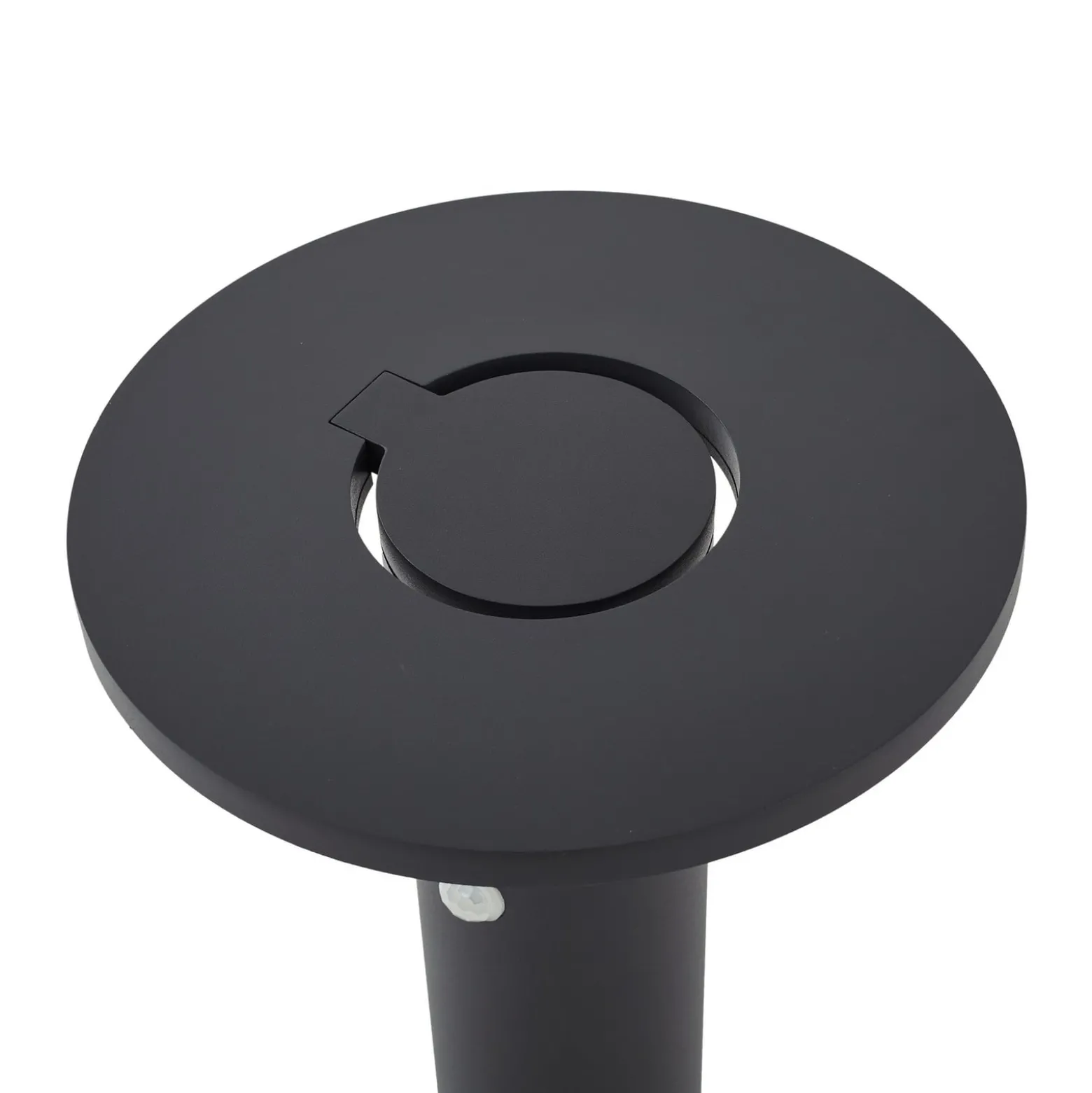 Arcchio LED-Wegeleuchte Tovio, Höhe 81 cm, Sensor, anthrazit