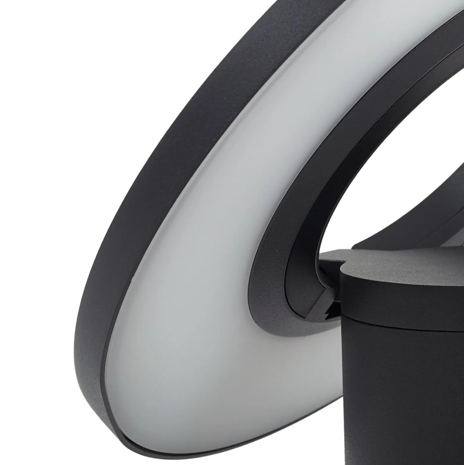 Arcchio LED-Wegeleuchte Tovio, Höhe 81 cm, Sensor, anthrazit