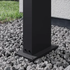 Arcchio LED-Wegeleuchte Yolena, 60 cm, anthrazit, Alu