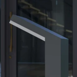 Arcchio LED-Wegeleuchte Yolena, Sensor, 100cm, anthrazit