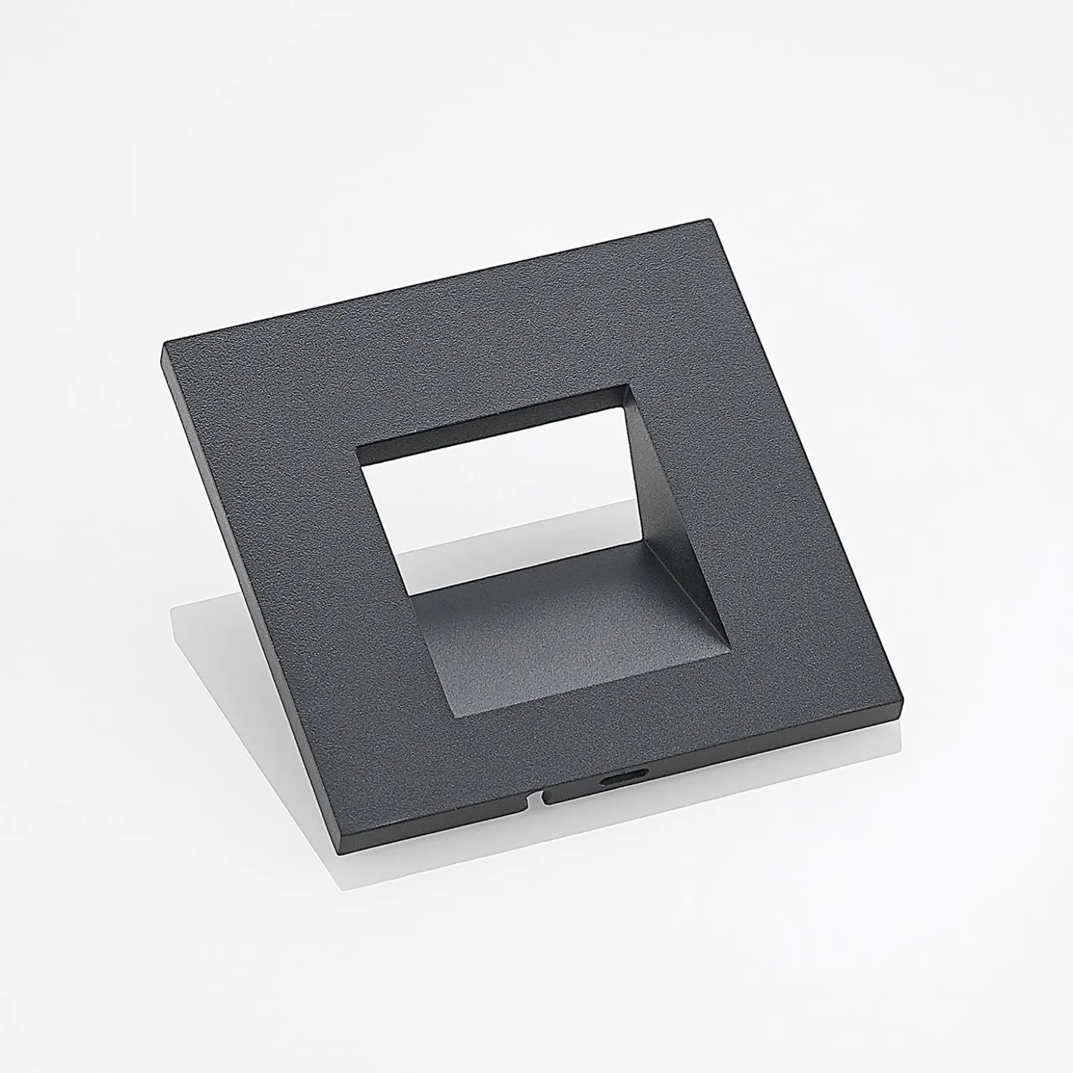 Arcchio Wandeinbauleuchte Zamo, G9, schwarz, 12 cm, IP65