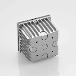 Arcchio Wandeinbauleuchte Zamo, G9, weiß, 12cm, Metall, IP65
