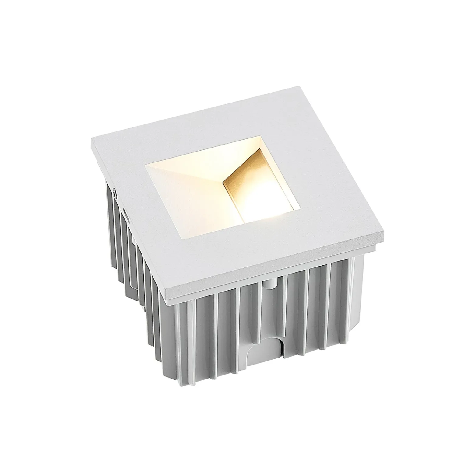 Arcchio Wandeinbauleuchte Zamo, G9, weiß, 12cm, Metall, IP65