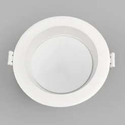Arian - LED-Einbaustrahler in Weiß, 11,3 cm 9W