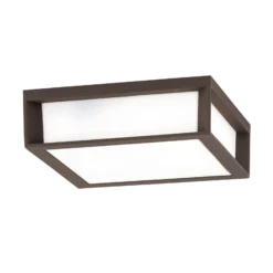 Außenleuchte Henry, corten, Alu-Druckguss, E27, IP44