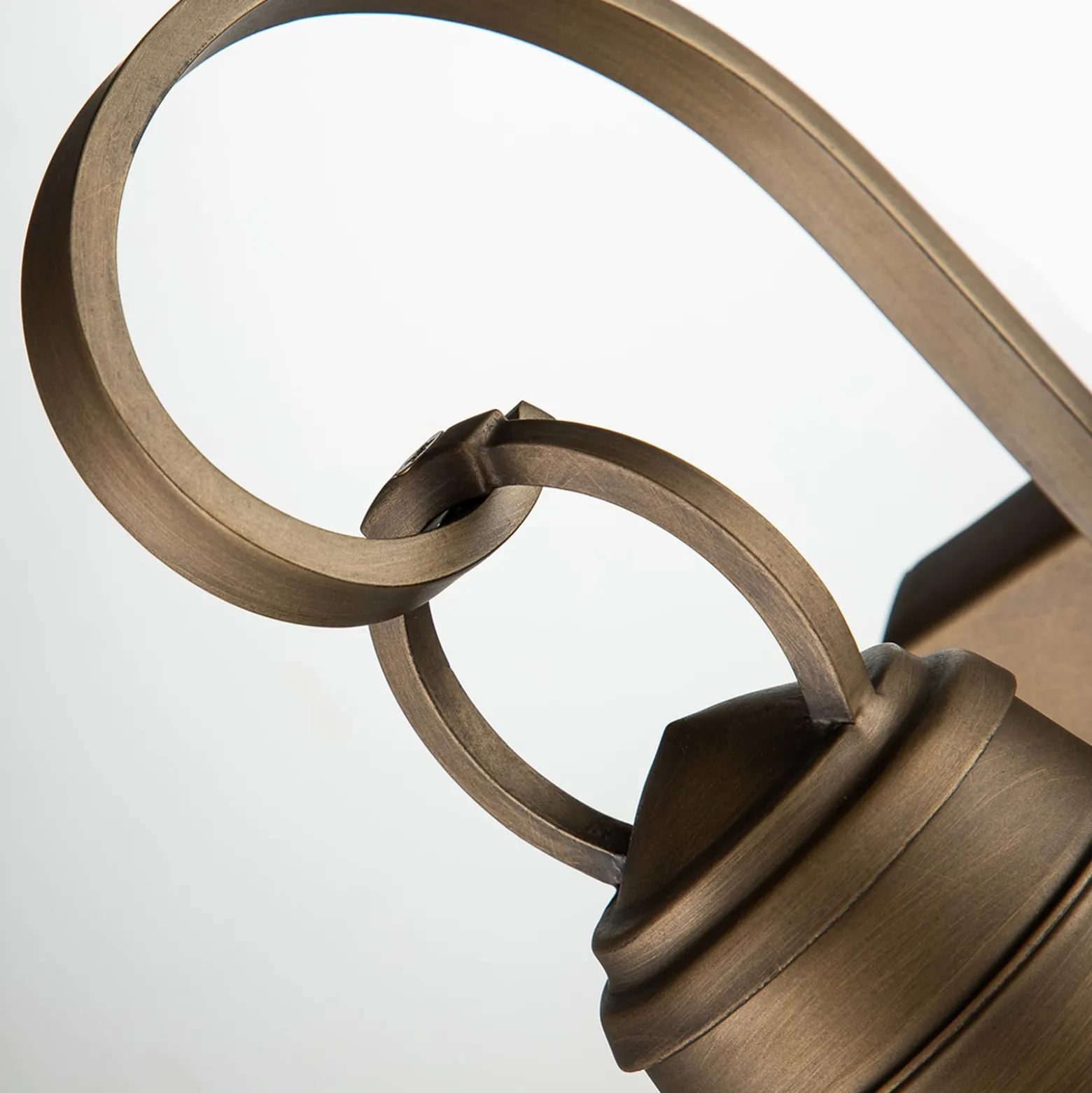 Außen-Wandlampe Bridgeton messing Ø 17,8 cm