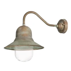 Außenwandlampe Campanula 2093 Messing antik Tiefe 49 cm IP44