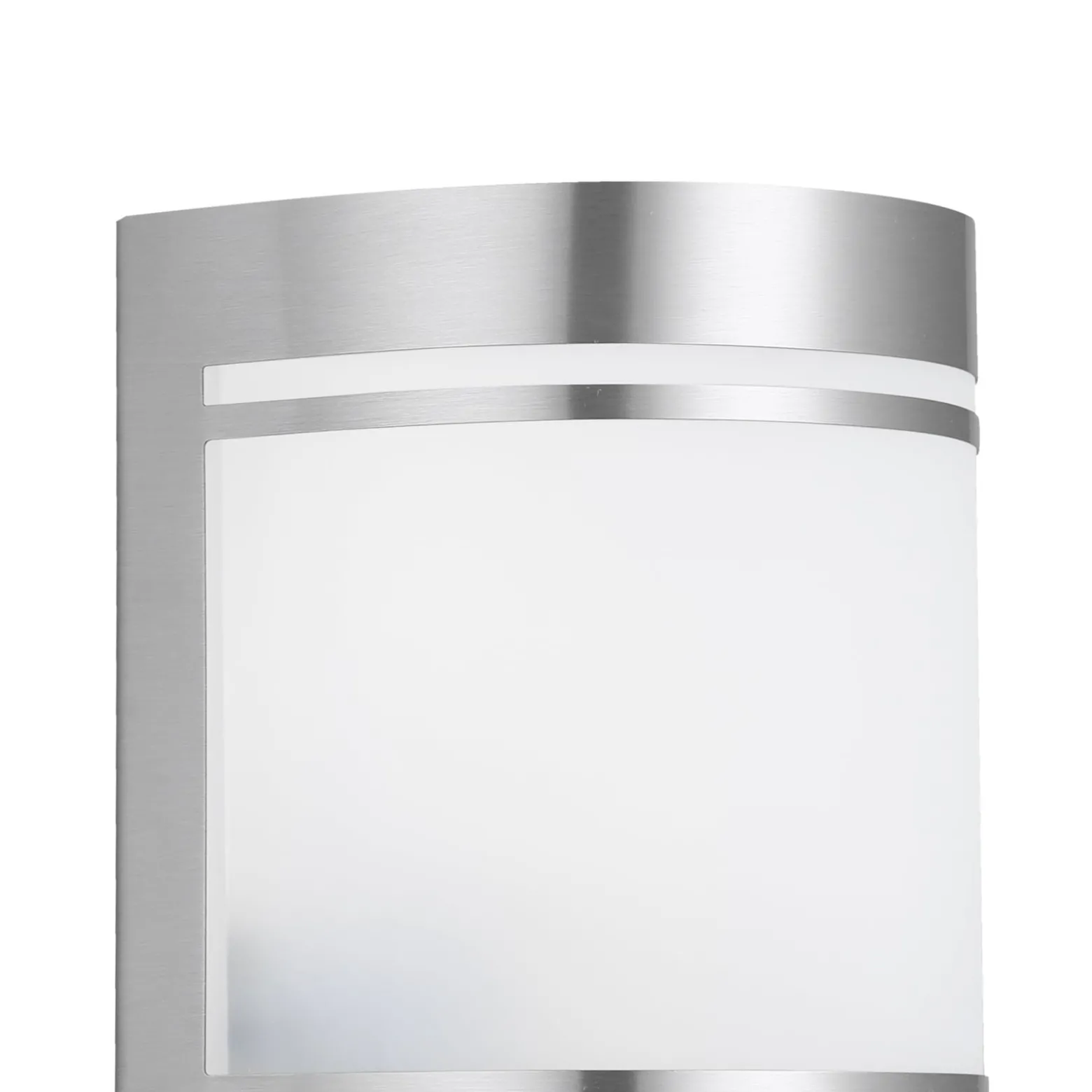 Außenwandlampe Cerno, Bewegungsmelder, Edelstahl